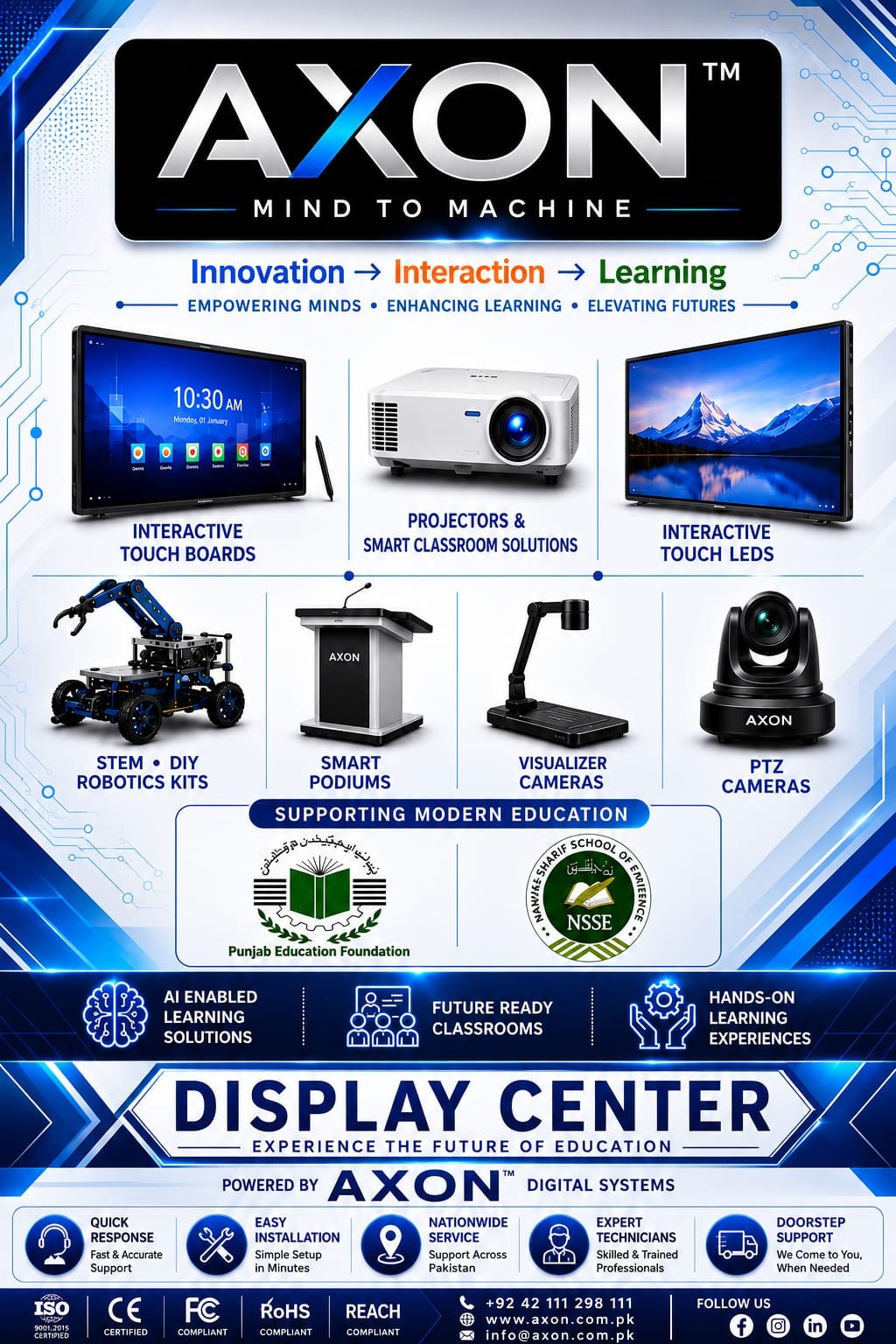 AXON Display Center